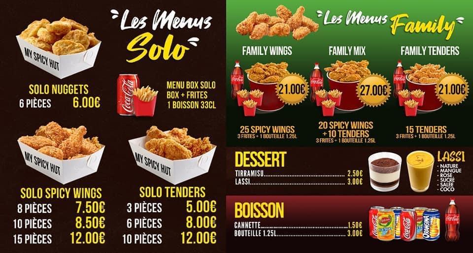 My Spicy Hut - Menu Image 1